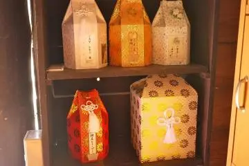 Pets ashes are stored in these beautiful ornate boxes