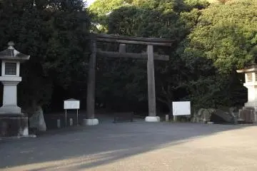 The main entrance