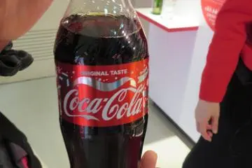 The Christmas 2017 Bottle with peel off label for a chance to win a Christmas Cake