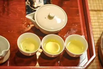 The Nigami (bitter) tasting of the tea