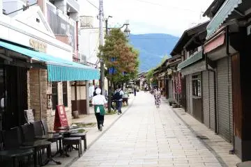 Nawate Street is a narrow stretch with shops lining its side (Photo: Tom Roseveare)