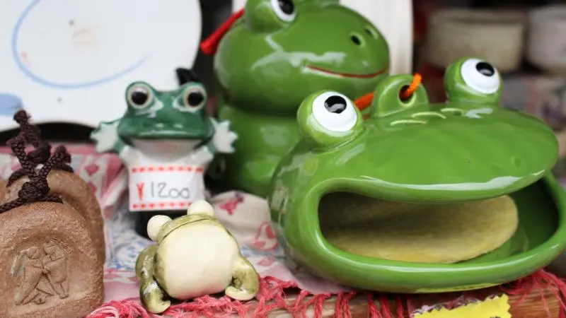 Frog Street in Matsumoto - Matsumoto, Nagano - Japan Travel