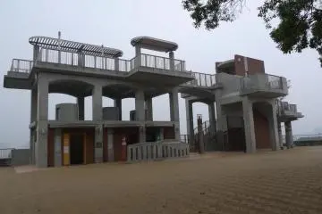 Observation platform overlooking the city.