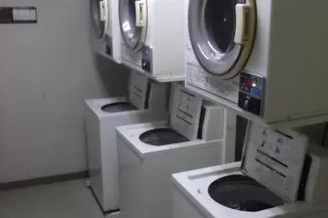 The laundry room