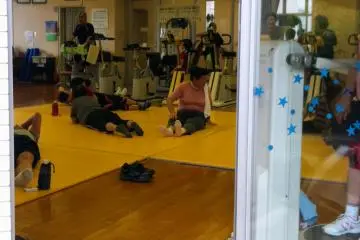 Old people taking care of themselves