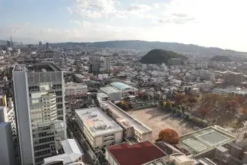 A view of Shizuoka from the hotel