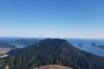 Top of Binshiyama - Ocean View