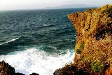 Sunset at Cape Manza Onna Son Okinawa (Photo: Iyu Mura)