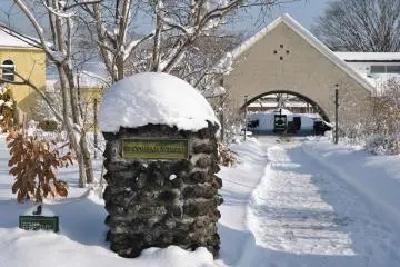 St. Cousair is beautiful in winter, too.