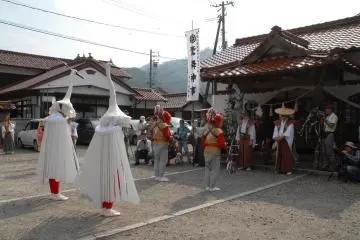 Otabisho, the last station of the ceremony. This is where the deity stays for a week