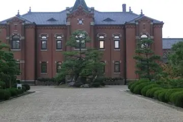 Main building inside prison walls