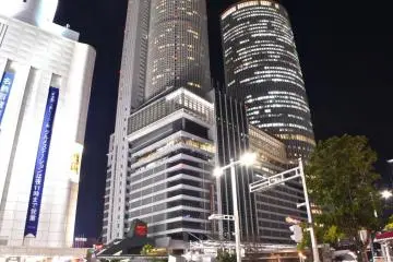 JR Central Towers at night (Photo: Manish)