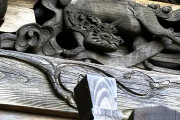 Magnificent wood sculptures tell of a rich history