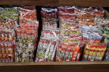 Umaibo sold in packs of 30s