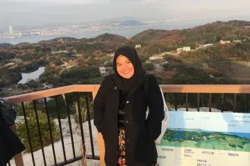 Akashikaikyo Ohashi Bridge and Kobe City Lookout from Glamping Site