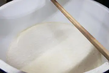 Fermenting rice