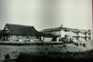Old photo of Hakone Palace (former Royal Family’s summer villa)