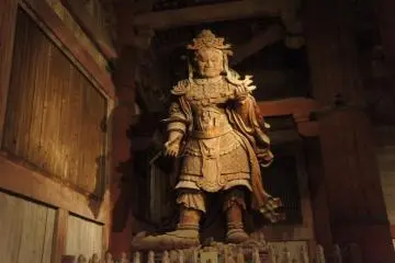 The guardians statue at Todaiji