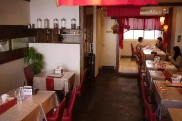 Inside - seating at tables for 34