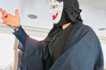 Noh masked Ninja were excellent spies even though they could not act
