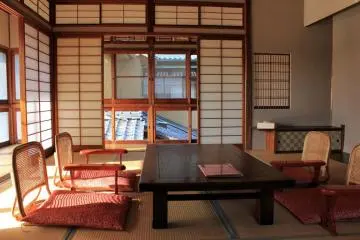 One of the upstairs rooms at Dougoya