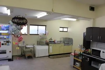 The guests' kitchen