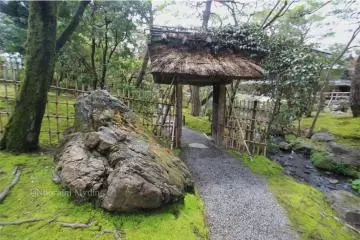 Stones are an important feature of Japanese gardens