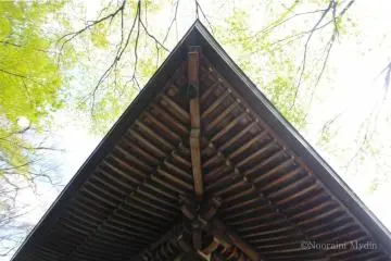Roof of the tea house