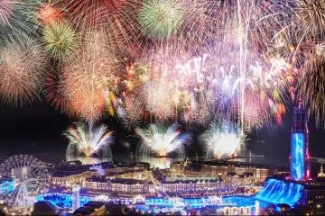 งานแข่งขันดอกไม้ไฟฤดูใบไม้ผลิครั้งแรกในคิวชู 2018
