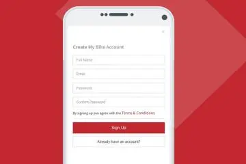 Head to our landing page to sign up