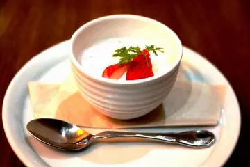 Strawberry Dessert at Iyemon Salon Cafe near Karusama Oike
