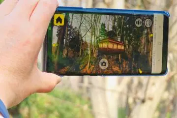 Takiyamajo Castle ruins app adds some theater