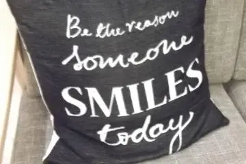 A message from your cushion
