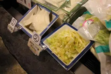 #1 Senmai-zuke or "Pickles of a thousand slices" (Photo: Mitsui Fudosan staff)