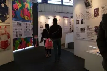 <p>The musuem includes maps, photos, lists of records and stories</p>