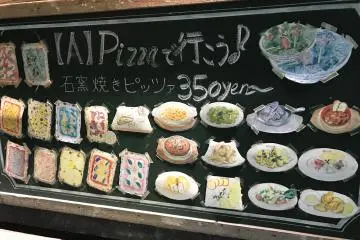 Delightfully decorated menus