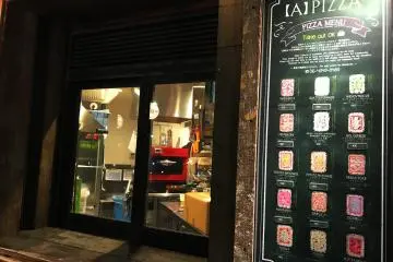 Colourful menu