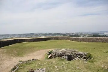 <p>The 1st Enclosure at the top of the castle was believed to be a safekeep for the lord's treasure</p>