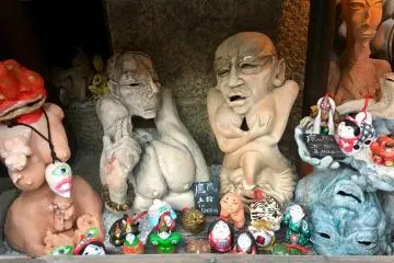 People think Kyoto is all about ancient temples, but art and humor are thriving in the old capital