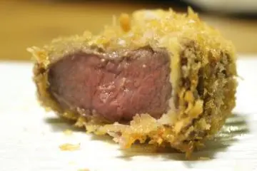 Succulent wagyu beef skewers