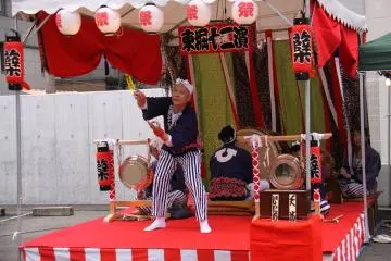 Danjiri performer