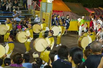 Musicians at the Awa Odori