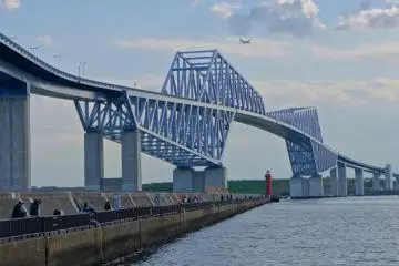 Tokyo Gate Bridge from Wakasu Park (Photo: Manish)
