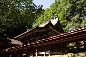Now, with Aso shrine in ruins and under repair, this is probably the most interesting shrine that remains standing in Aso