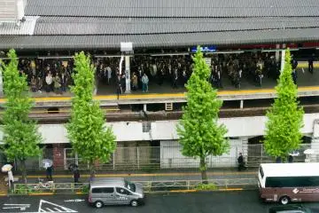 It gets very crowded at peak hours, but you can't beat the convenience