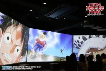Luffy vs Law! (Photo: Tokyo One Piece Tower)