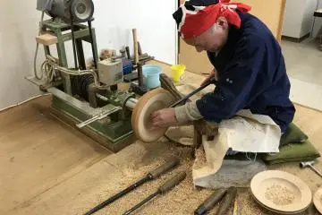 Local craftsman enjoys honing his craft