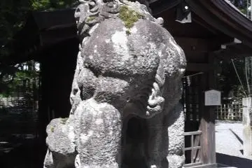 Un león guardían