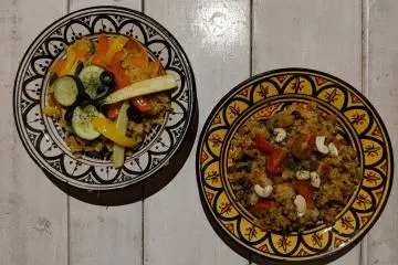 Main dishes - full of veggies!