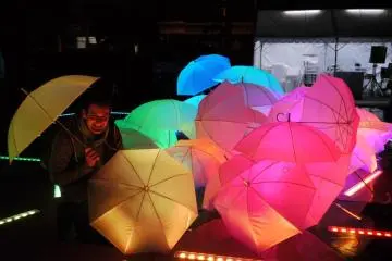 <p>สวนสาธารณะของโทคุชิมะในงานเทศกาล แอลอีดี</p>